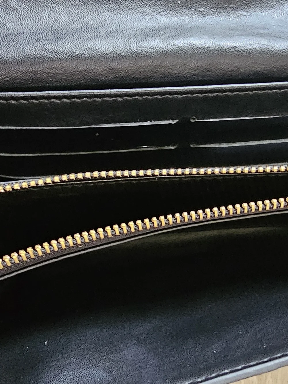 Louis Vuitton Black Patent Monogram Continental Wallet